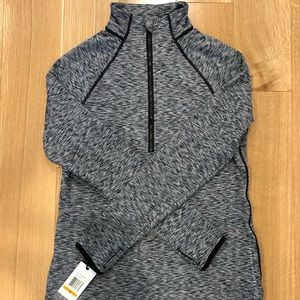 Calvin Klein Quick Dry Half Zip Top - Size S NWT